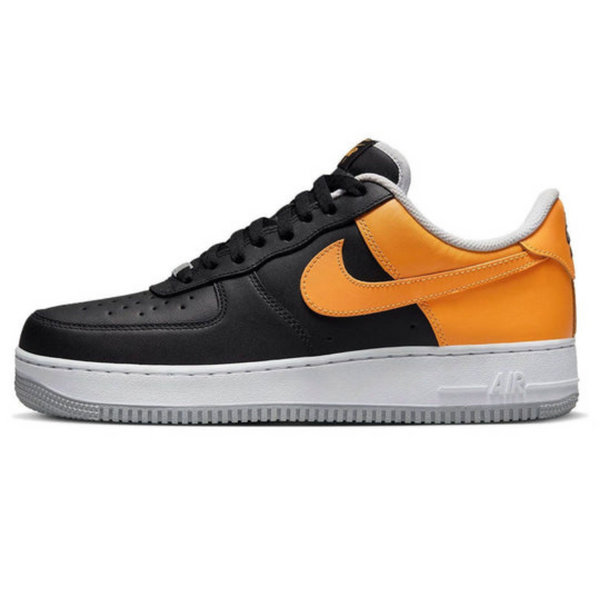 Nike Air Force 1 '07 'Black Kumquat'- Streetwear Fashion - evapacs.com