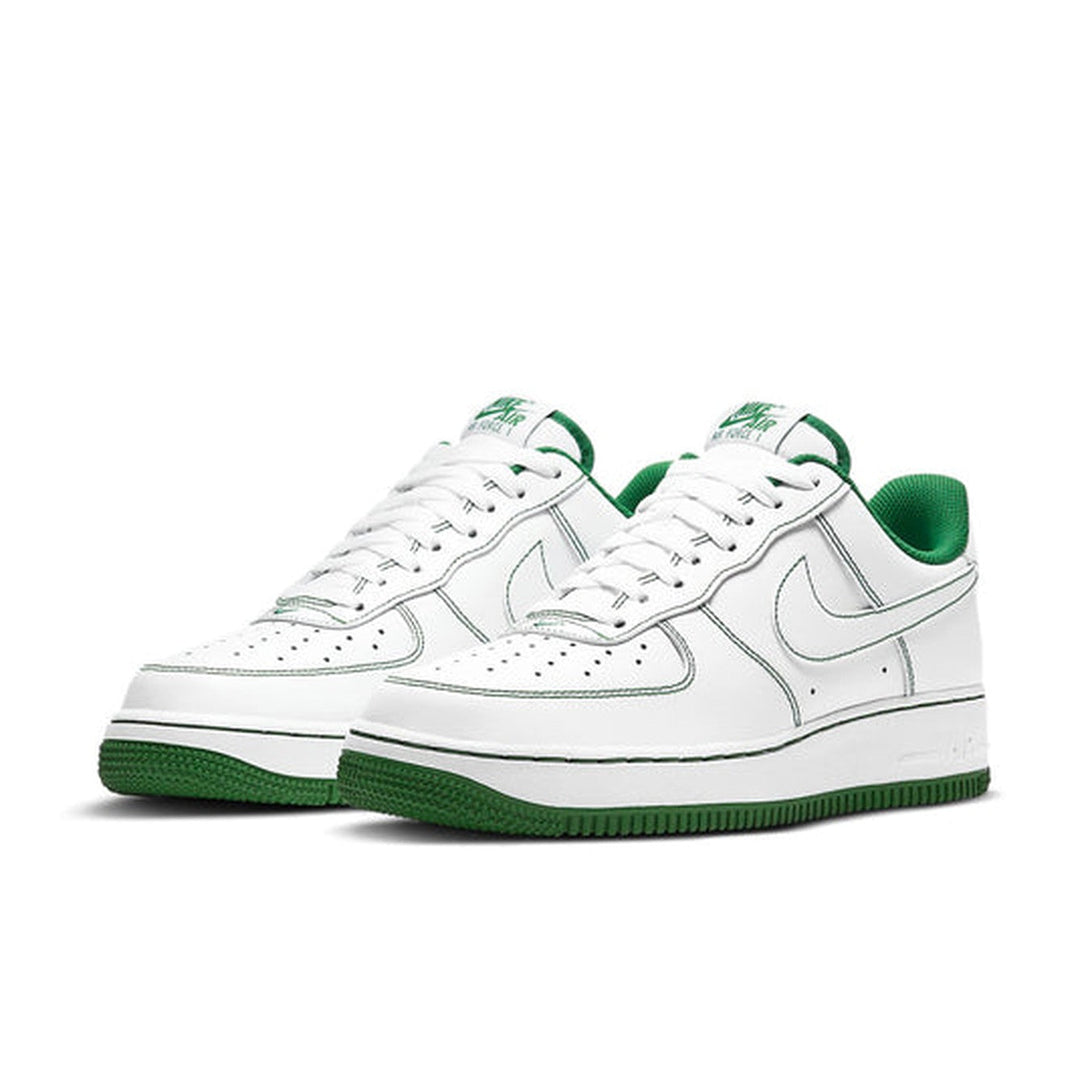 Nike Air Force 1 '07 'Contrast Stitch - White Pine Green'- Streetwear Fashion - evapacs.com