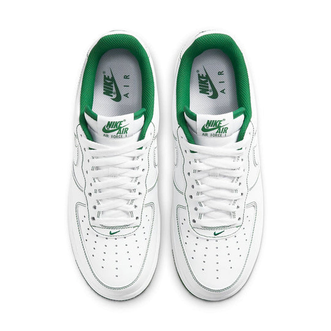 Nike Air Force 1 '07 'Contrast Stitch - White Pine Green'- Streetwear Fashion - evapacs.com