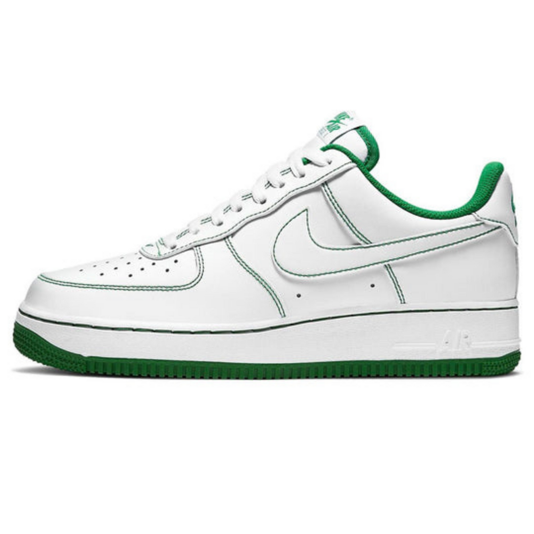 Nike Air Force 1 '07 'Contrast Stitch - White Pine Green'- Streetwear Fashion - evapacs.com