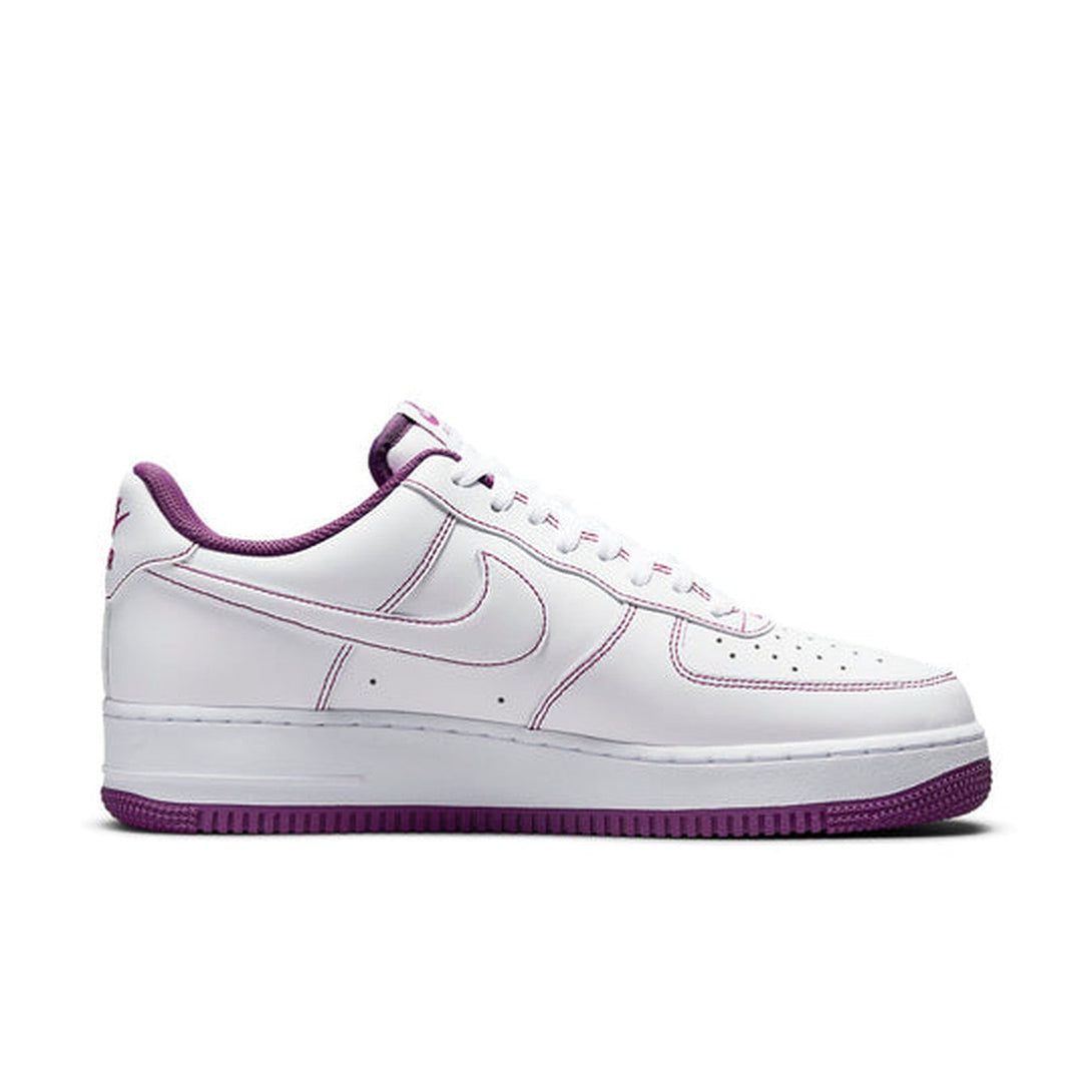 Nike Air Force 1 '07 'Contrast Stitch - White Viotech'- Streetwear Fashion - evapacs.com