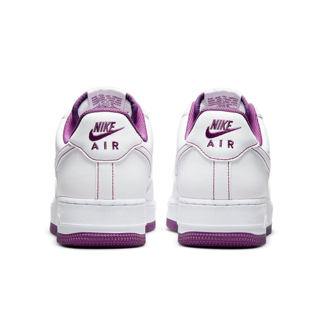 Nike Air Force 1 '07 'Contrast Stitch - White Viotech'- Streetwear Fashion - evapacs.com