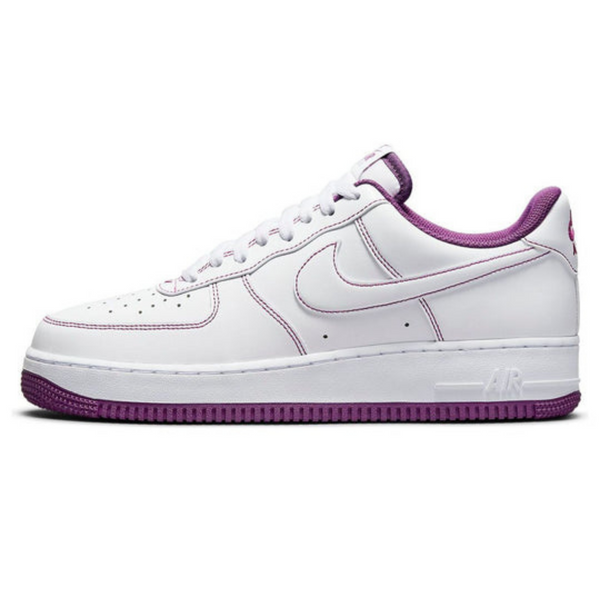 Nike Air Force 1 '07 'Contrast Stitch - White Viotech'- Streetwear Fashion - evapacs.com