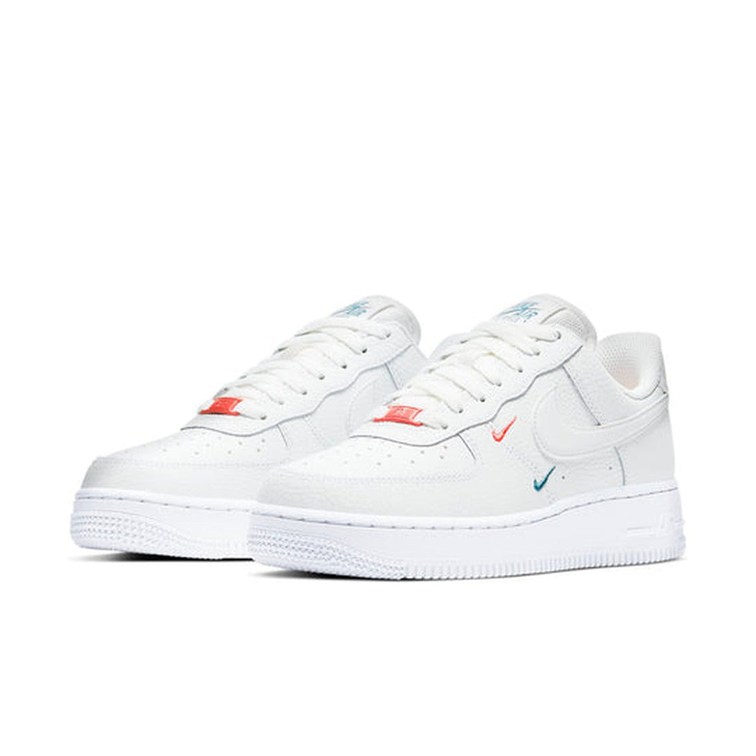 Nike Air Force 1 '07 Essential 'Summit White Solar Red'- Streetwear Fashion - evapacs.com