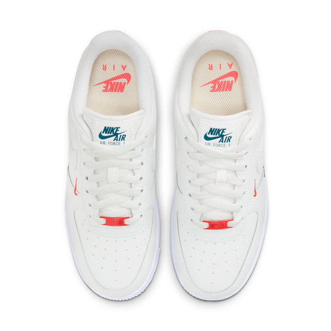 Nike Air Force 1 '07 Essential 'Summit White Solar Red'- Streetwear Fashion - evapacs.com