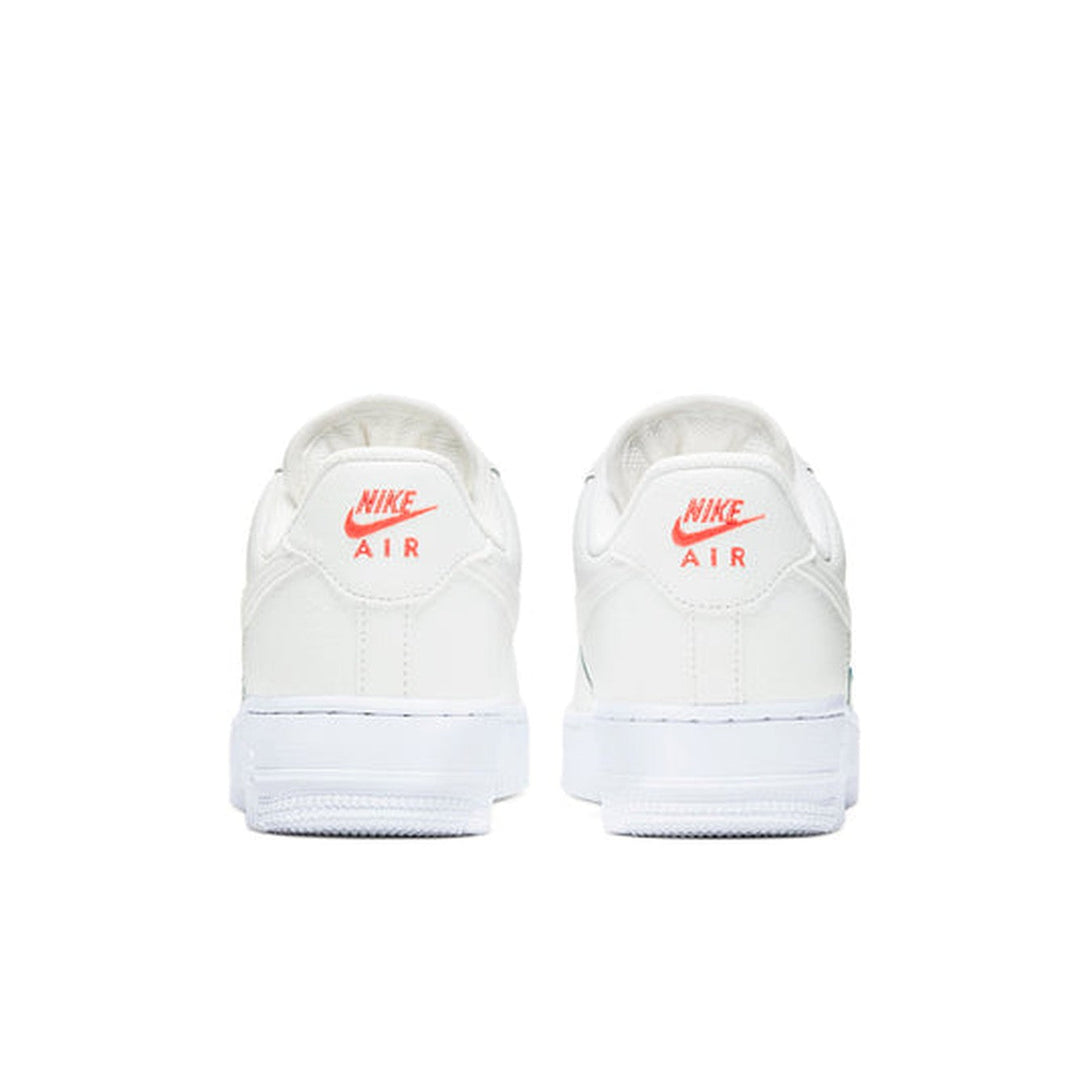 Nike Air Force 1 '07 Essential 'Summit White Solar Red'- Streetwear Fashion - evapacs.com