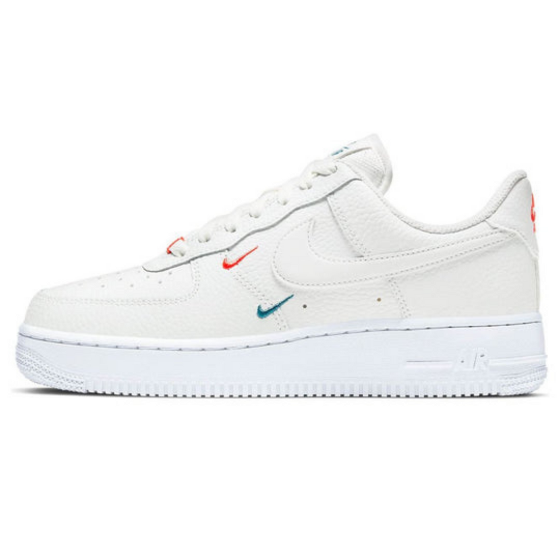 Nike Air Force 1 '07 Essential 'Summit White Solar Red'- Streetwear Fashion - evapacs.com