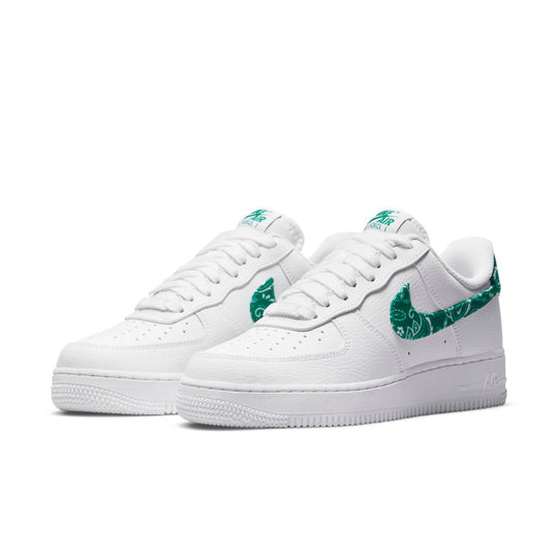 Nike Air Force 1 '07 Essentials 'Green Paisley'- Streetwear Fashion - evapacs.com