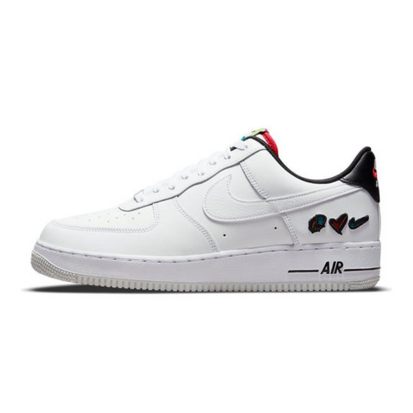 Nike Air Force 1 '07 LV8 3 'Peace Love Nike'- Streetwear Fashion - evapacs.com