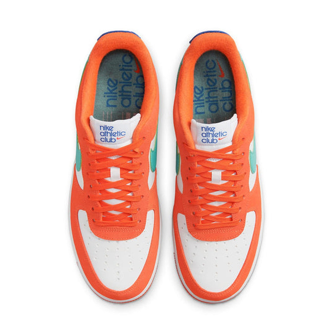 Nike Air Force 1 '07 LV8 'Athletic Club - Rush Orange Washed Teal'- Streetwear Fashion - evapacs.com