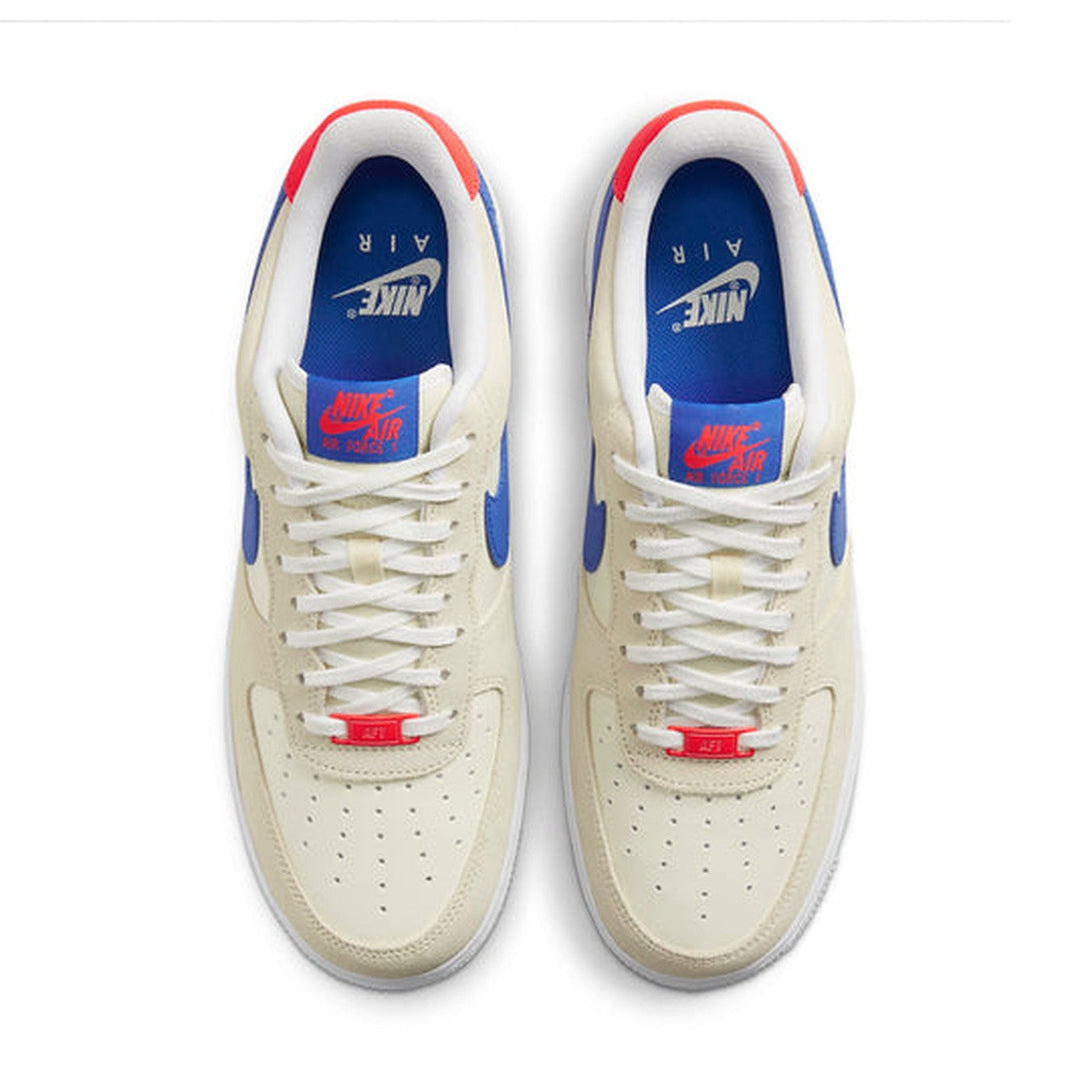 Nike Air Force 1 '07 LV8 'Coconut Milk Hyper Royal'- Streetwear Fashion - evapacs.com