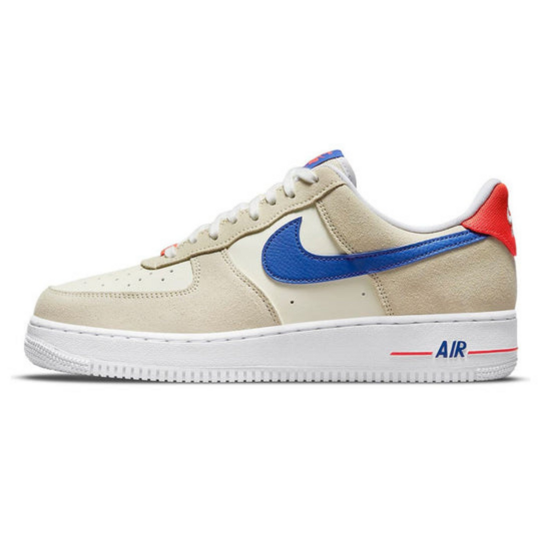 Nike Air Force 1 '07 LV8 'Coconut Milk Hyper Royal'- Streetwear Fashion - evapacs.com