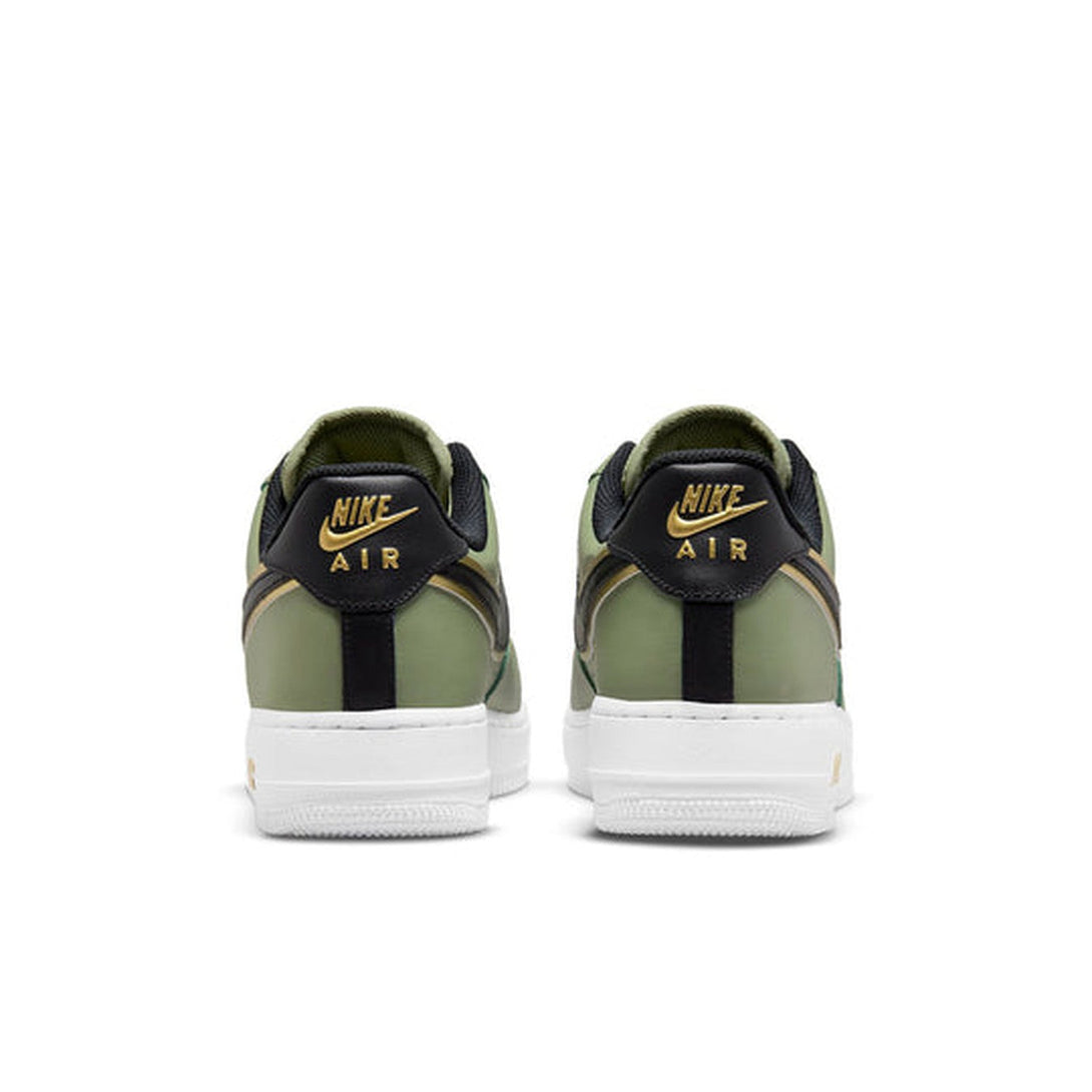 Nike Air Force 1 '07 LV8 'Metallic Swoosh Pack - Oil Green'- Streetwear Fashion - evapacs.com