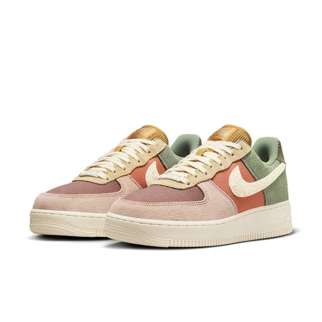 Nike Air Force 1 '07 LX 'Oil Green Terra Blush'- Streetwear Fashion - evapacs.com