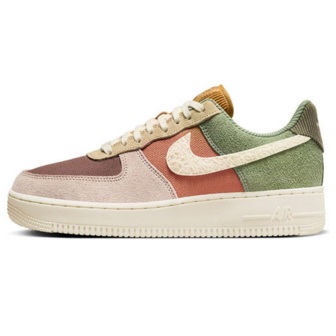 Nike Air Force 1 '07 LX 'Oil Green Terra Blush'- Streetwear Fashion - evapacs.com