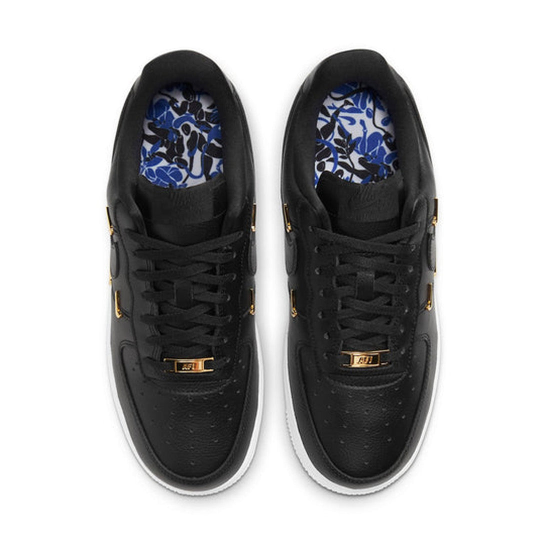 Nike Air Force 1 '07 LX 'Sisterhood - Black Metallic Gold'- Streetwear Fashion - evapacs.com