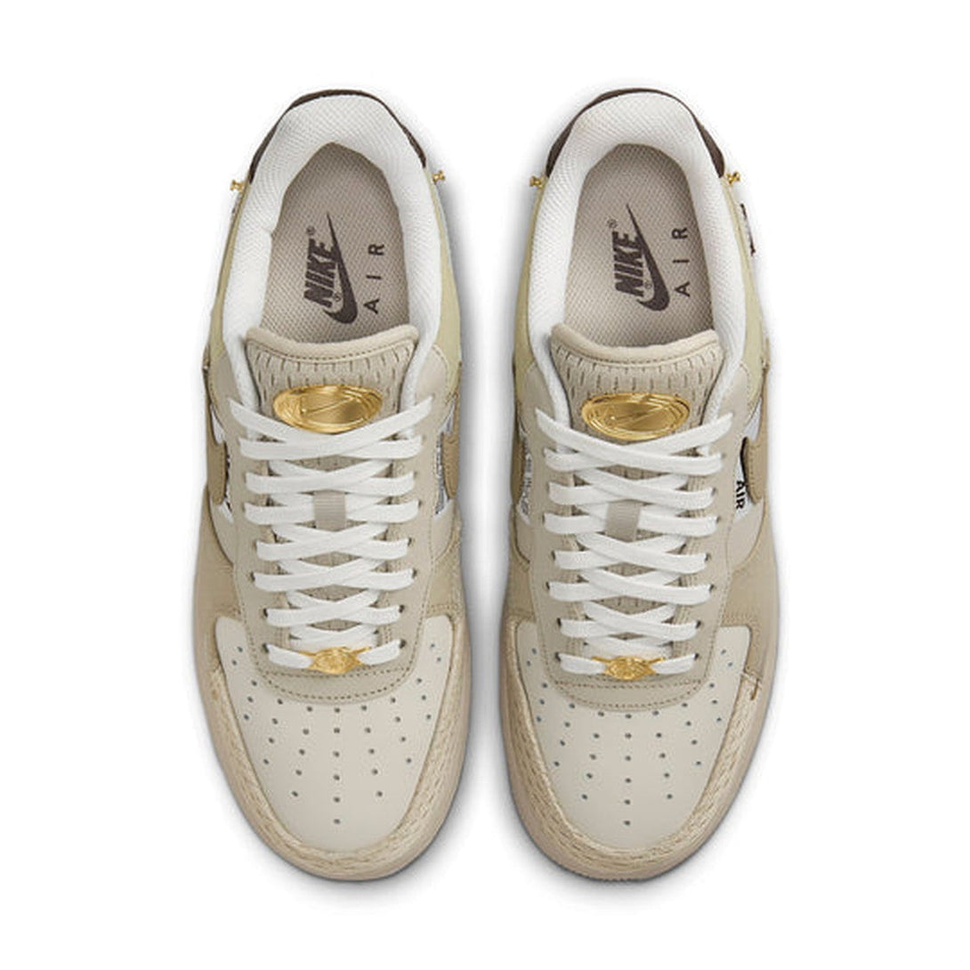 Nike Air Force 1 '07 LX 'Tan Bling'- Streetwear Fashion - evapacs.com