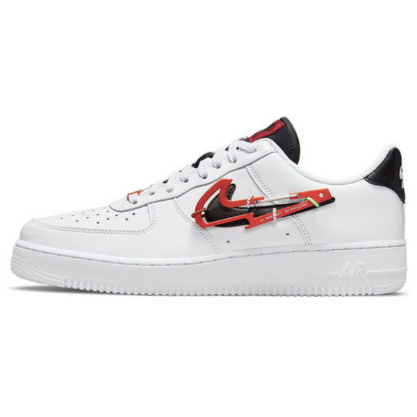 Nike Air Force 1 '07 Premium 'Carabiner - White Habanero Red'- Streetwear Fashion - evapacs.com