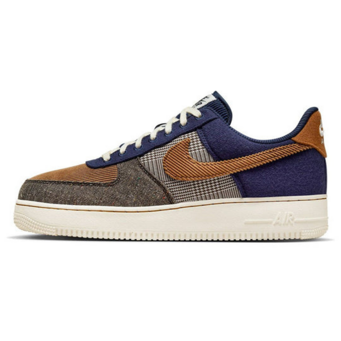 Nike Air Force 1 '07 Premium 'Tweed Corduroy'- Streetwear Fashion - evapacs.com