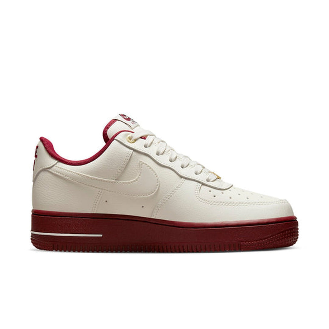 Nike Air Force 1 '07 SE '40th Anniversary - Sail Team Red'- Streetwear Fashion - evapacs.com