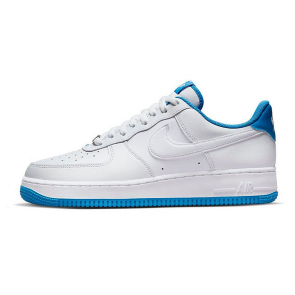 Nike Air Force 1 '07 'White Light Photo Blue'- Streetwear Fashion - evapacs.com