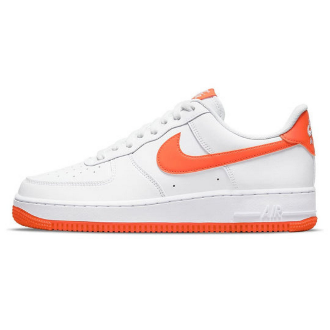 Nike Air Force 1 '07 'White Team Orange'- Streetwear Fashion - evapacs.com