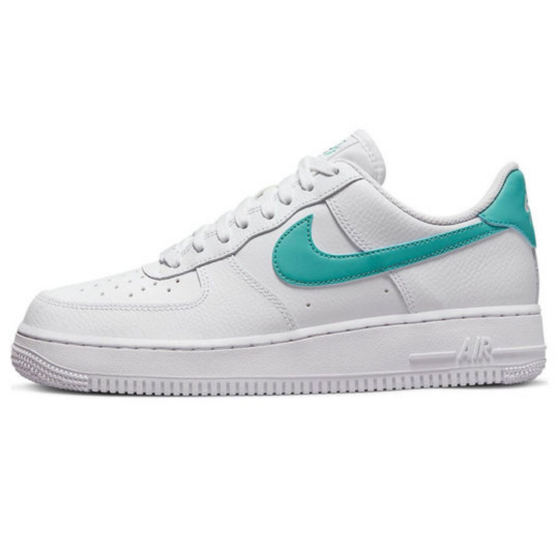 Nike Air Force 1 '07 'White Washed Teal'- Streetwear Fashion - evapacs.com