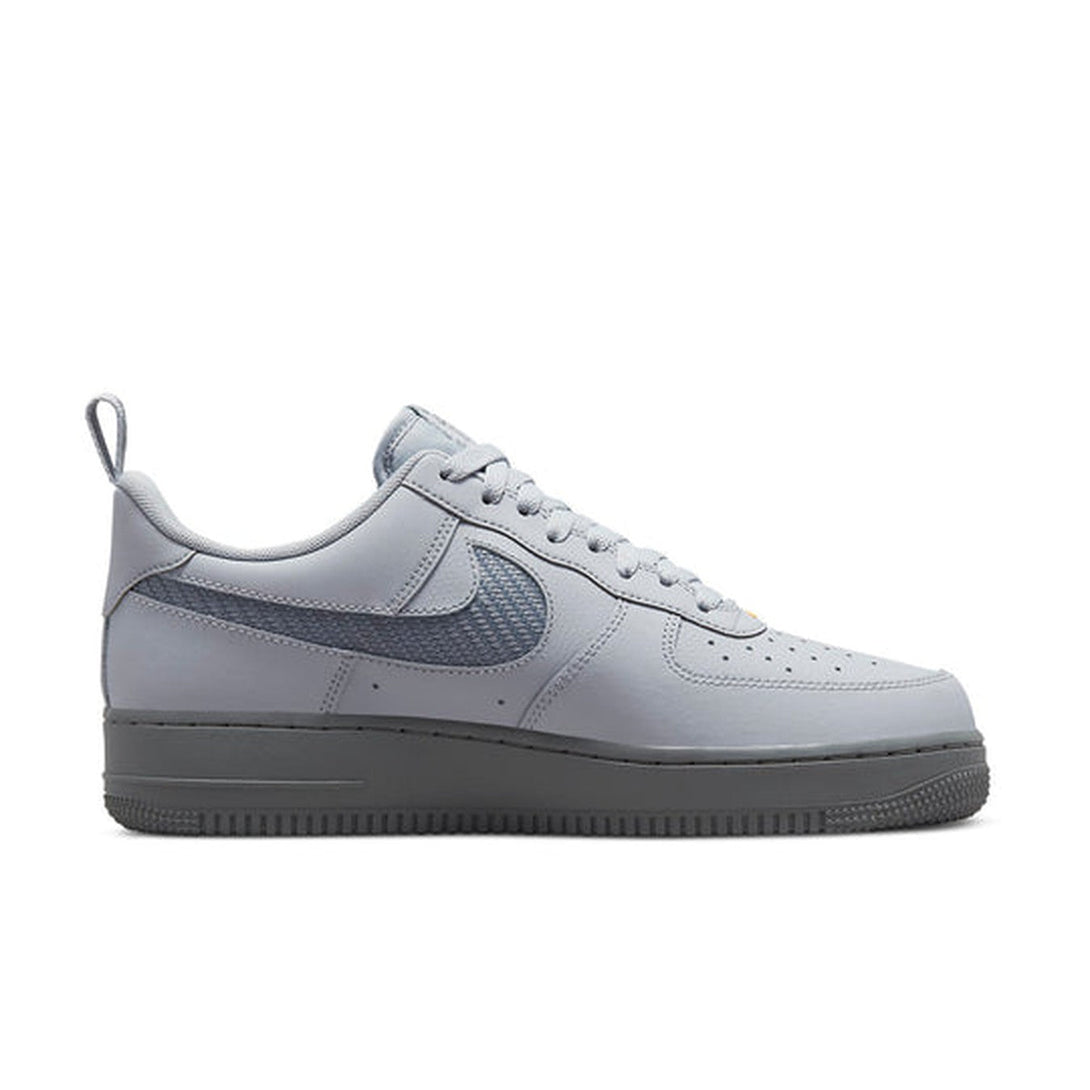 Nike Air Force 1 '07 'Wolf Grey Kumquat'- Streetwear Fashion - evapacs.com