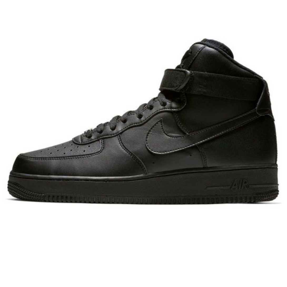 Nike Air Force 1 High '07 'Triple Black 2020'- Streetwear Fashion - evapacs.com