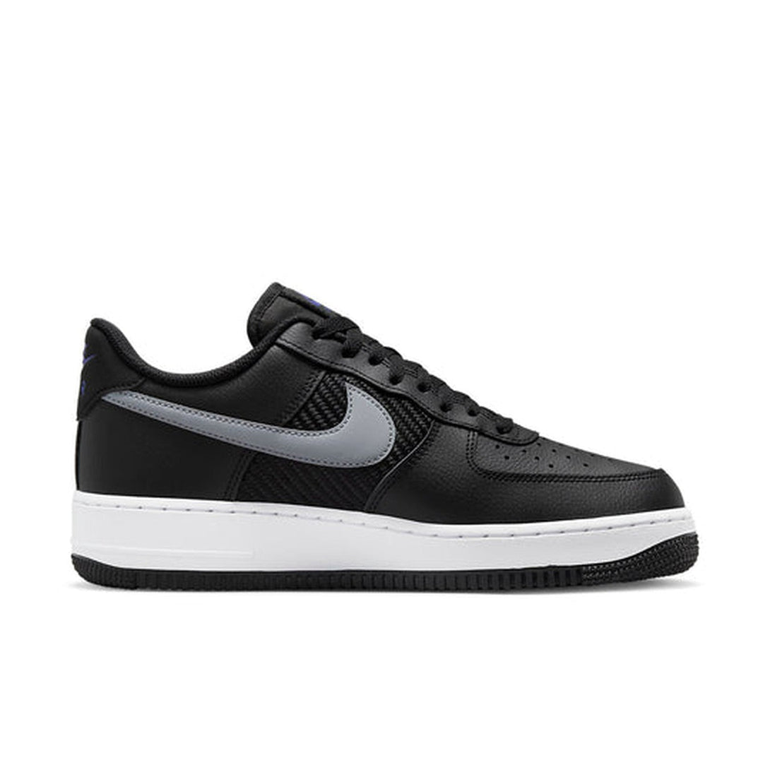 Nike Air Force 1 Low '07 'Double Swoosh Black Racer Blue'- Streetwear Fashion - evapacs.com