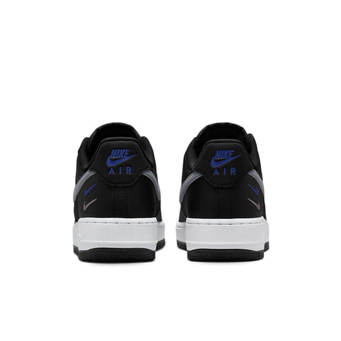 Nike Air Force 1 Low '07 'Double Swoosh Black Racer Blue'- Streetwear Fashion - evapacs.com