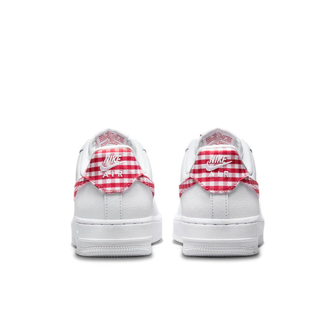 Nike Air Force 1 Low '07 Essential 'Mystic Red Gingham'- Streetwear Fashion - evapacs.com