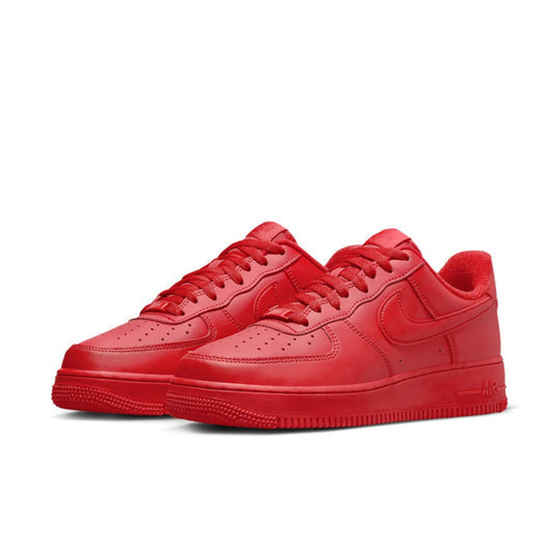 Nike Air Force 1 Low '07 LV8 1 'Triple Red'- Streetwear Fashion - evapacs.com