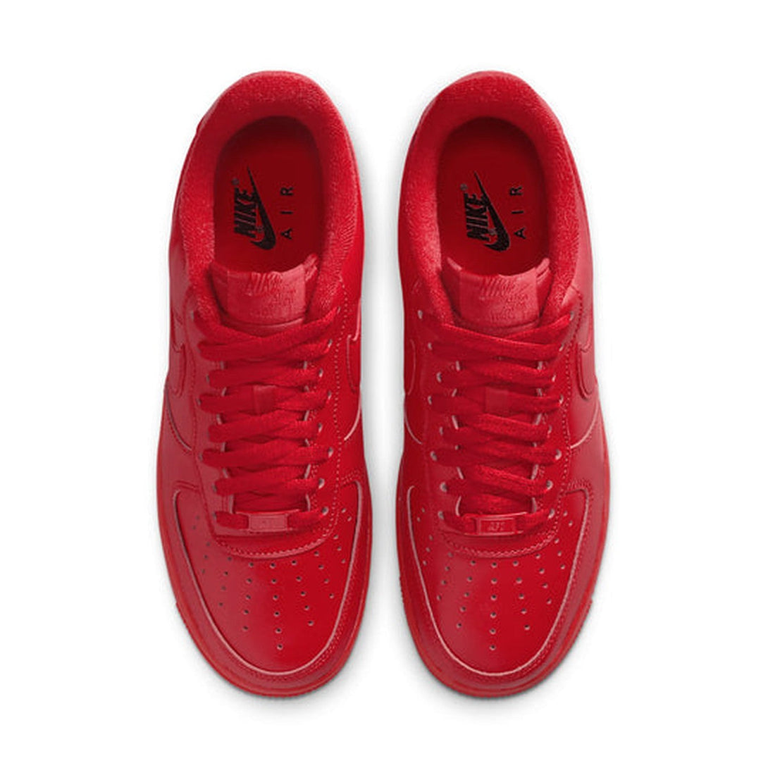 Nike Air Force 1 Low '07 LV8 1 'Triple Red'- Streetwear Fashion - evapacs.com