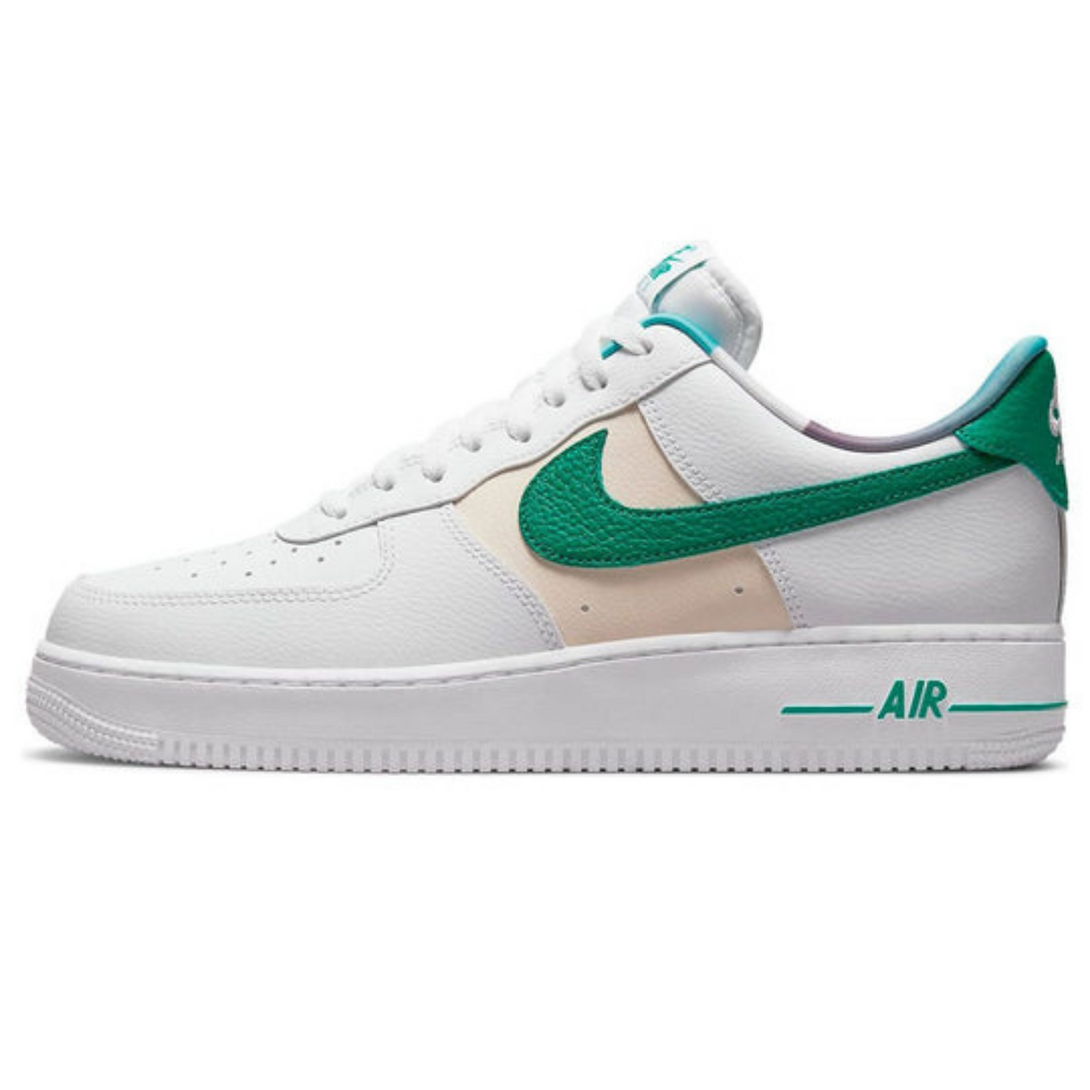 Nike Air Force 1 Low '07 LV8 EMB 'White Malachite'- Streetwear Fashion - evapacs.com