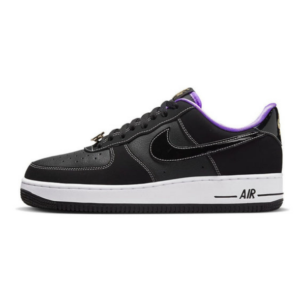 Nike Air Force 1 Low '07 LV8 EMB 'World Champ - Lakers'- Streetwear Fashion - evapacs.com