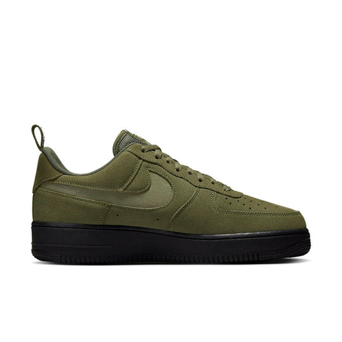 Nike Air Force 1 Low '07 LV8 'Reflective Swoosh - Cargo Khaki'- Streetwear Fashion - evapacs.com