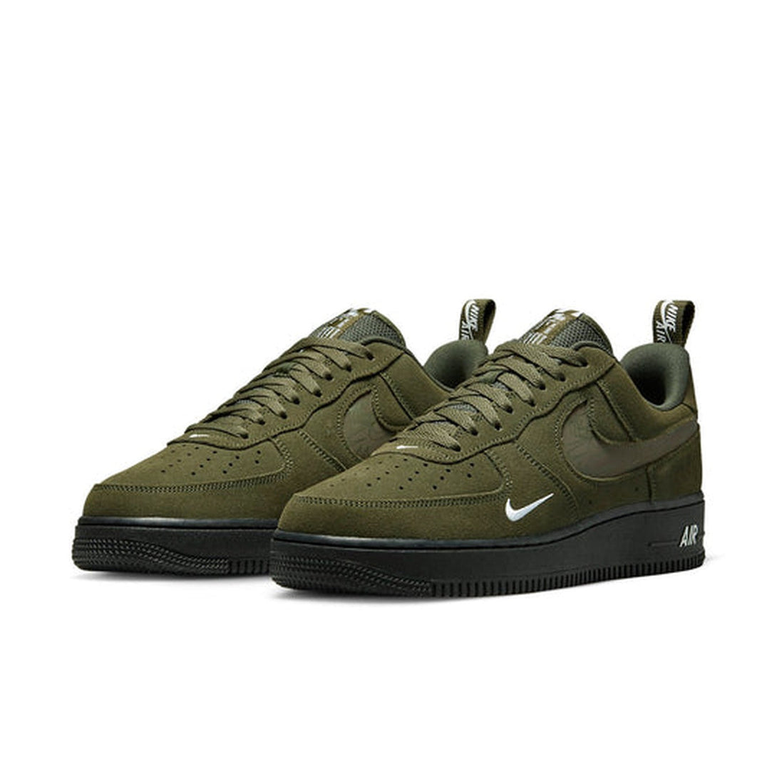 Nike Air Force 1 Low '07 LV8 'Reflective Swoosh - Cargo Khaki'- Streetwear Fashion - evapacs.com