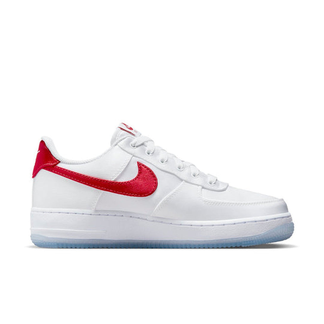 Nike Air Force 1 Low '07 'Satin White Varsity Red'- Streetwear Fashion - evapacs.com