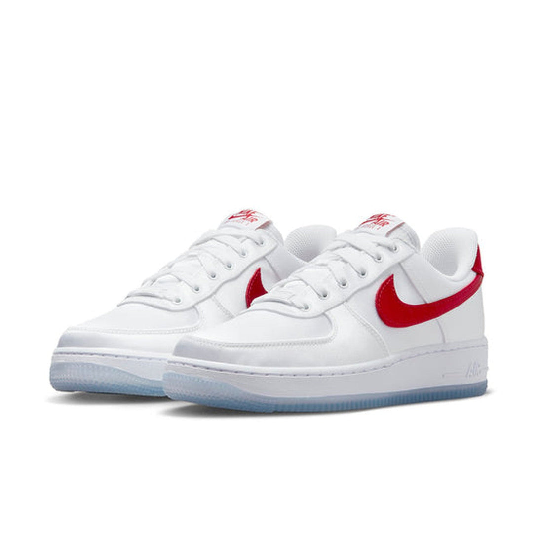 Nike Air Force 1 Low '07 'Satin White Varsity Red'- Streetwear Fashion - evapacs.com