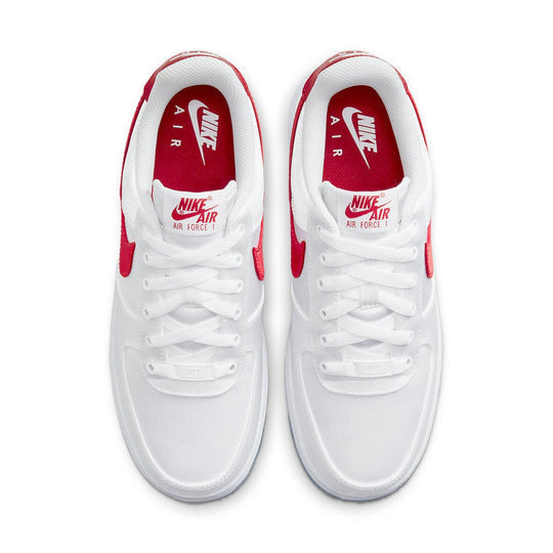 Nike Air Force 1 Low '07 'Satin White Varsity Red'- Streetwear Fashion - evapacs.com