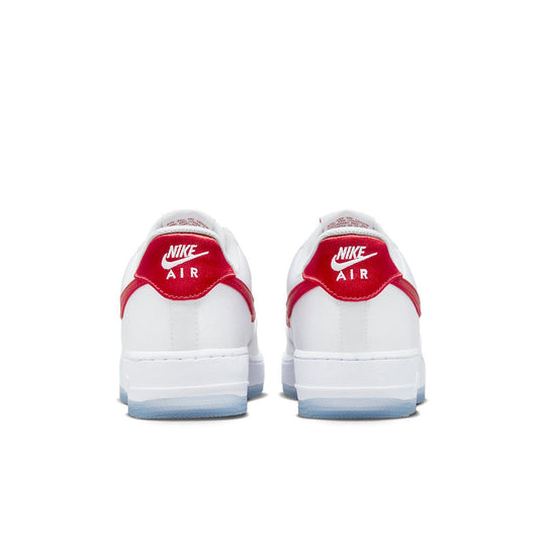 Nike Air Force 1 Low '07 'Satin White Varsity Red'- Streetwear Fashion - evapacs.com