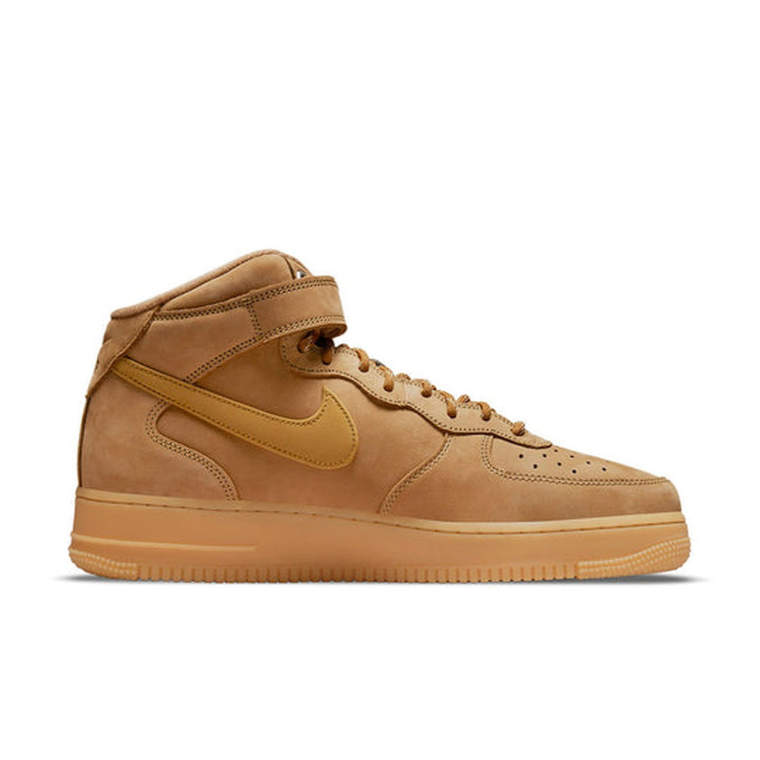 Nike Air Force 1 Mid '07 'Flax'- Streetwear Fashion - evapacs.com