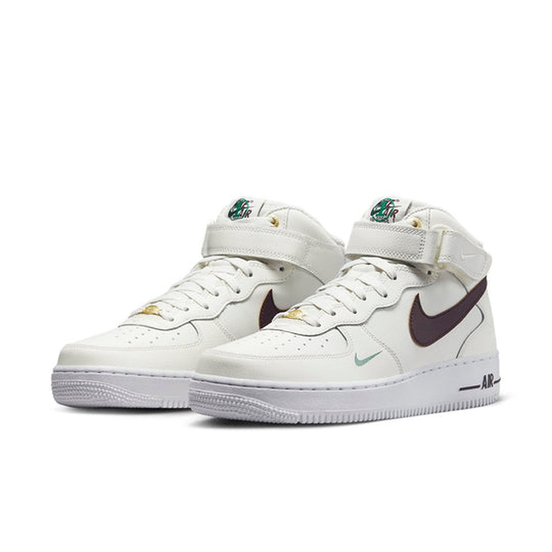 Nike Air Force 1 Mid '07 LV8 '40th Anniversary - Sail Brown Basalt'- Streetwear Fashion - evapacs.com