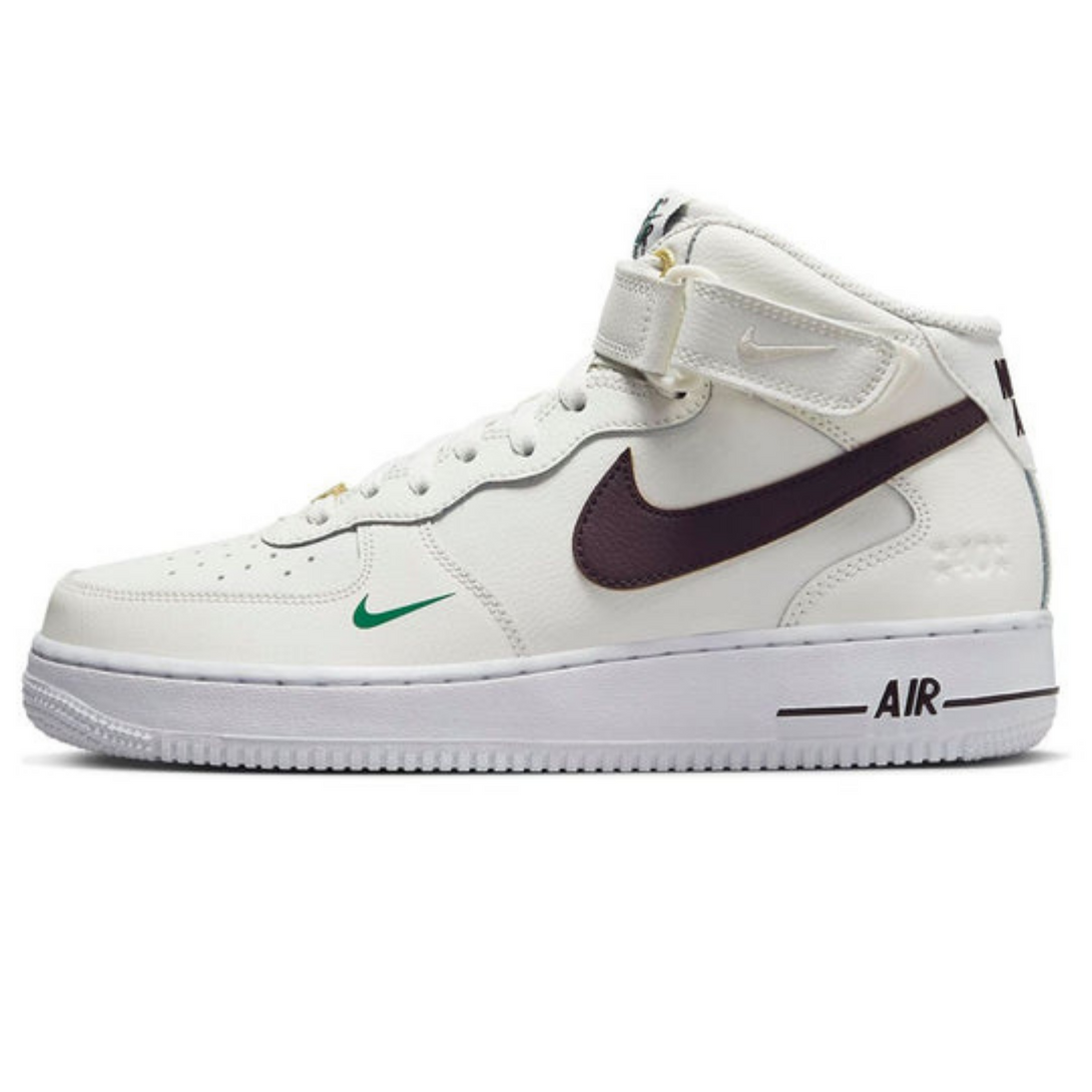 Nike Air Force 1 Mid '07 LV8 '40th Anniversary - Sail Brown Basalt'- Streetwear Fashion - evapacs.com