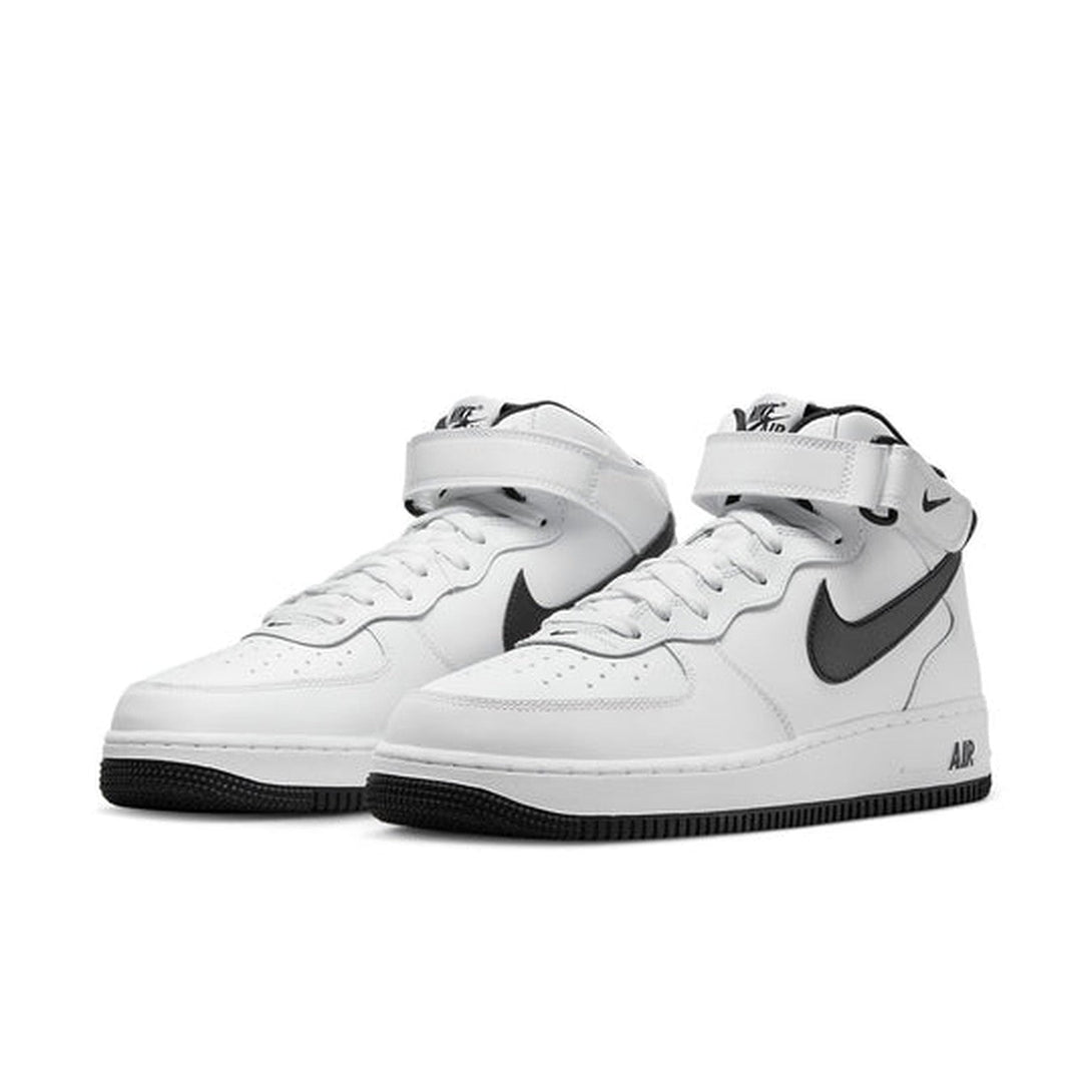 Nike Air Force 1 Mid '07 'White Black'- Streetwear Fashion - evapacs.com