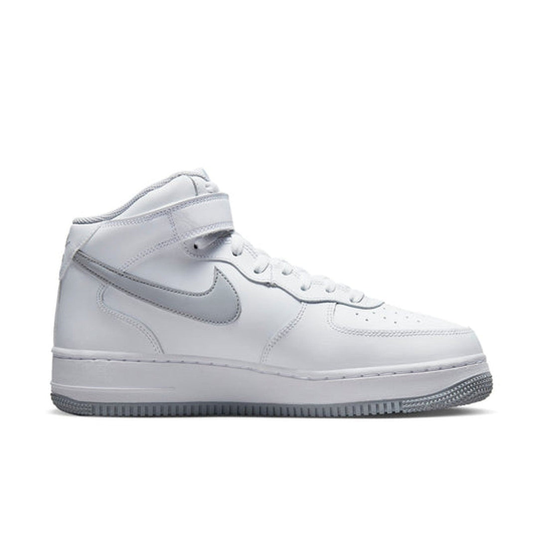 Nike Air Force 1 Mid '07 'White Wolf Grey'- Streetwear Fashion - evapacs.com