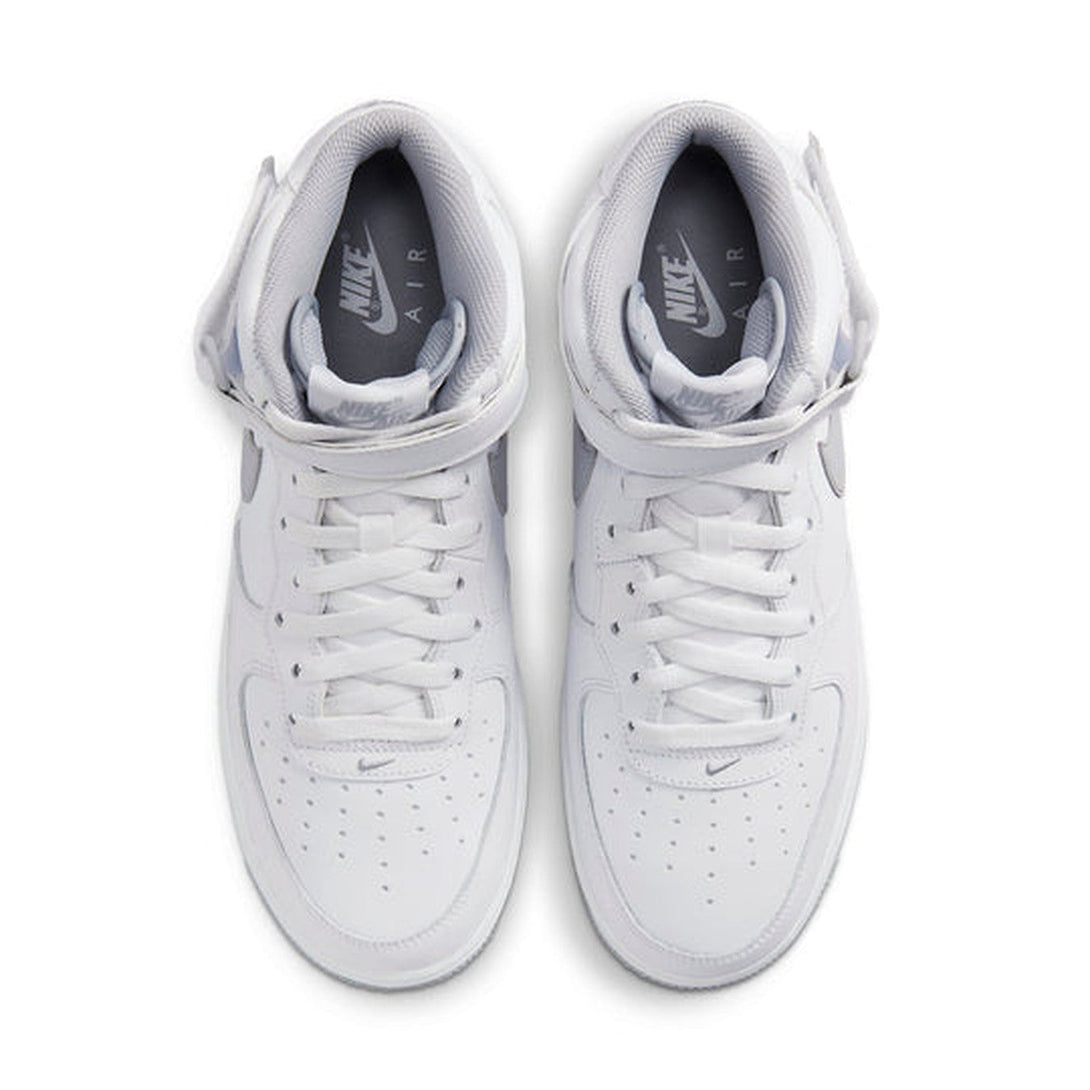 Nike Air Force 1 Mid '07 'White Wolf Grey'- Streetwear Fashion - evapacs.com