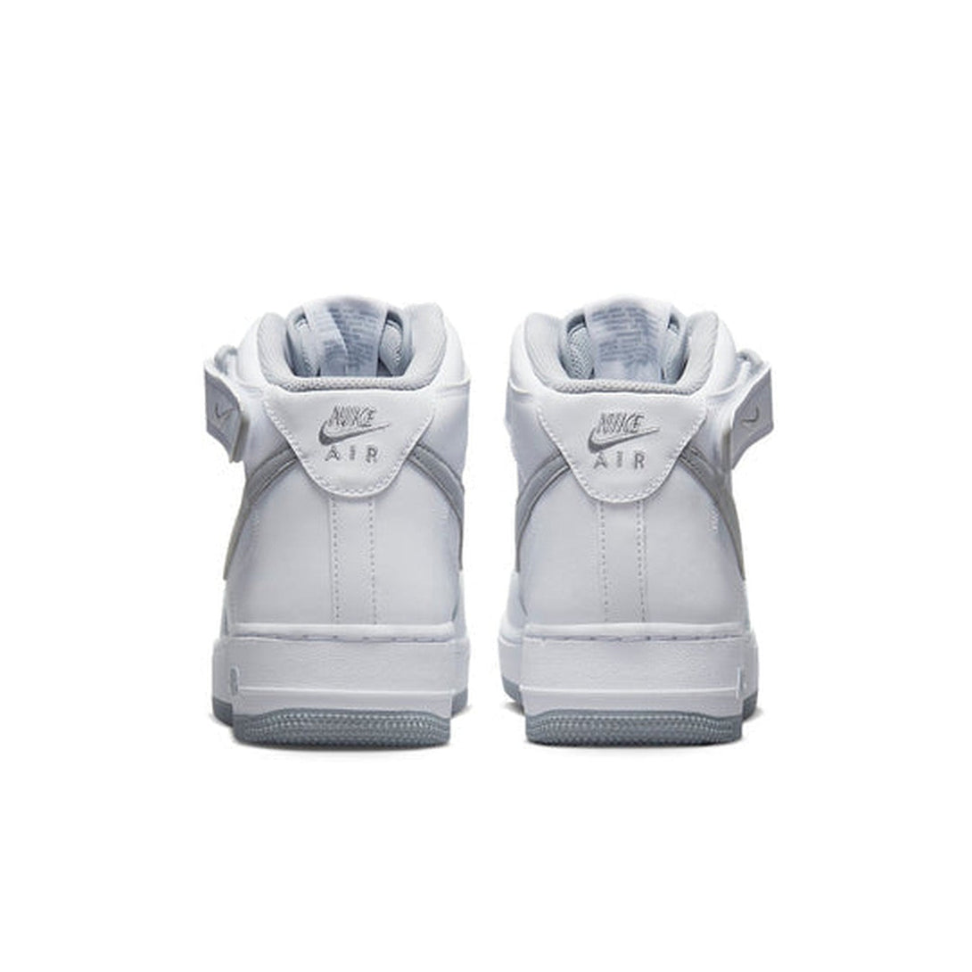 Nike Air Force 1 Mid '07 'White Wolf Grey'- Streetwear Fashion - evapacs.com