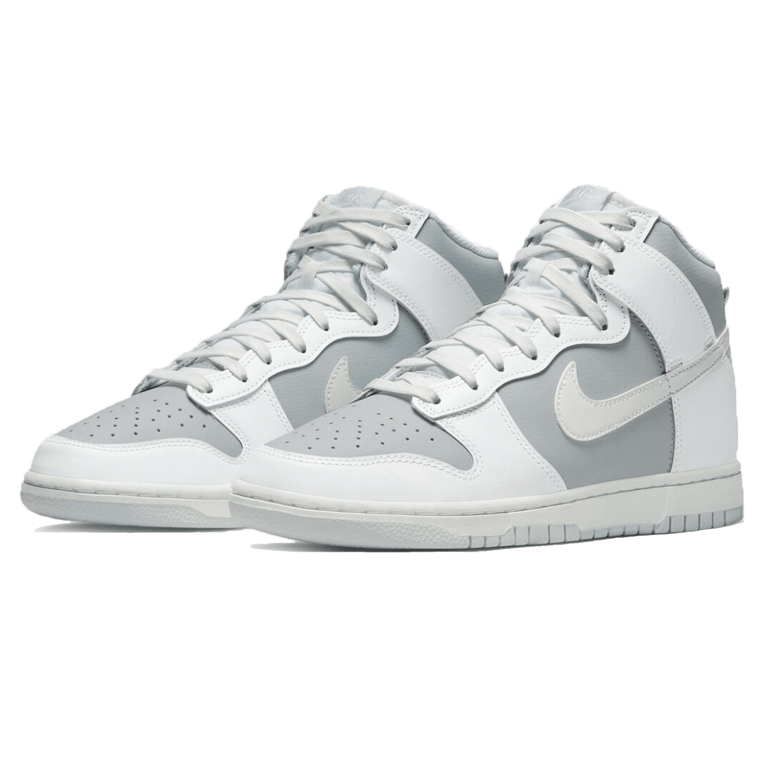 Nike Dunk High Grey White- Streetwear Fashion - evapacs.com